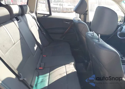 2006 BMW X3 3.0I z USA, uszkodzony, nr VIN WBXPA93446WG91382